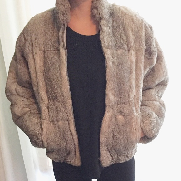 Princess Caravelle Vintage Rabbit Fur Coat - Picture 6 of 6